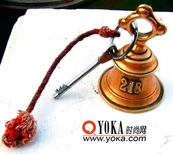 沙漠王宮的房間鑰匙還保持著中古時代的風(fēng)格。