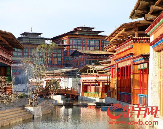 廣東省重點(diǎn)援藏項(xiàng)目——林芝魯朗國際旅游小鎮(zhèn)正式開業(yè)！_金羊網(wǎng)新聞