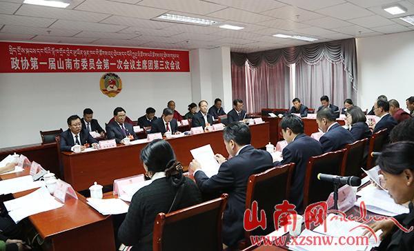 山南市政協(xié)一屆一次會議舉行主席團第三次會議